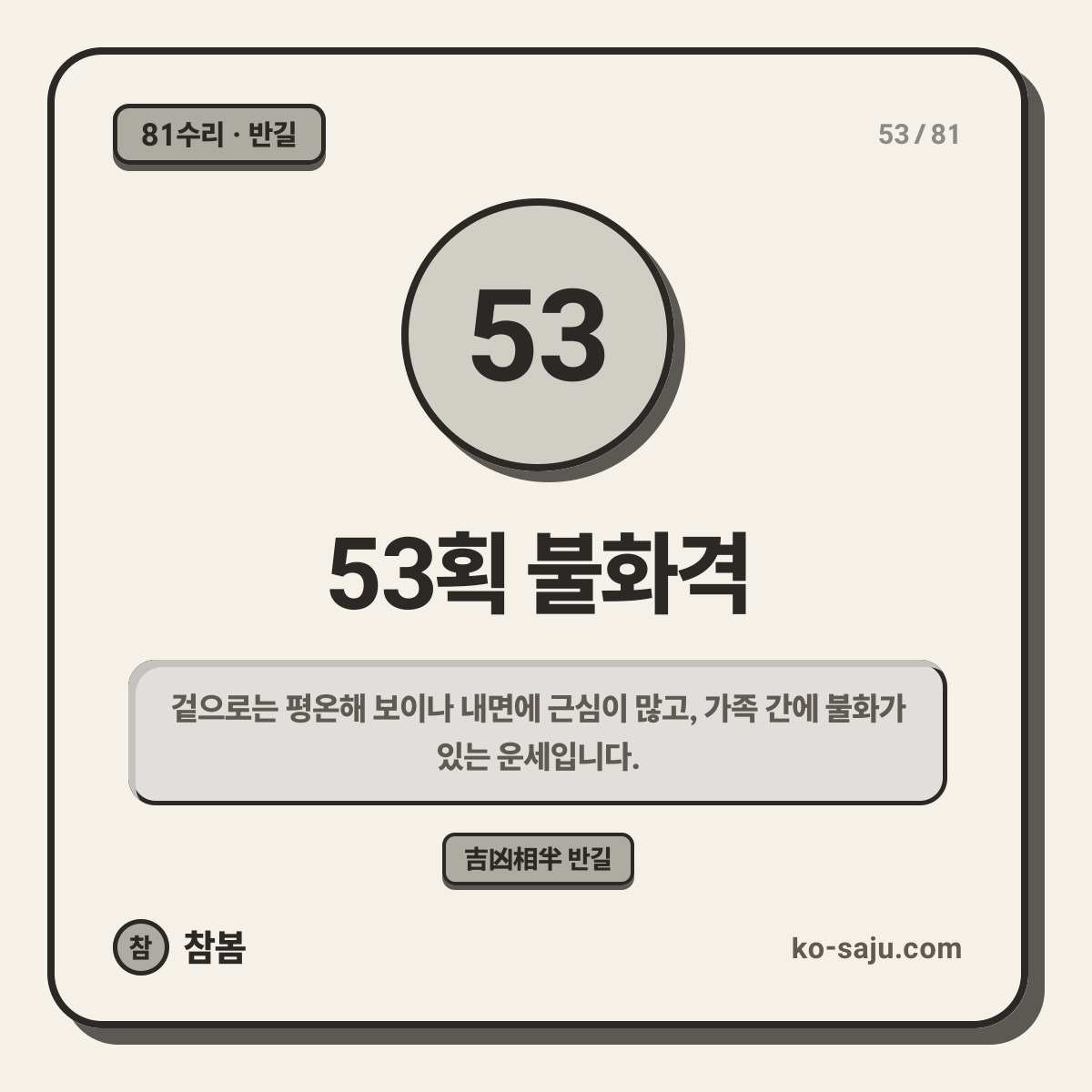 53획 불화격